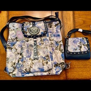 NEW Sharif 1827 handbag with matching crossbody!